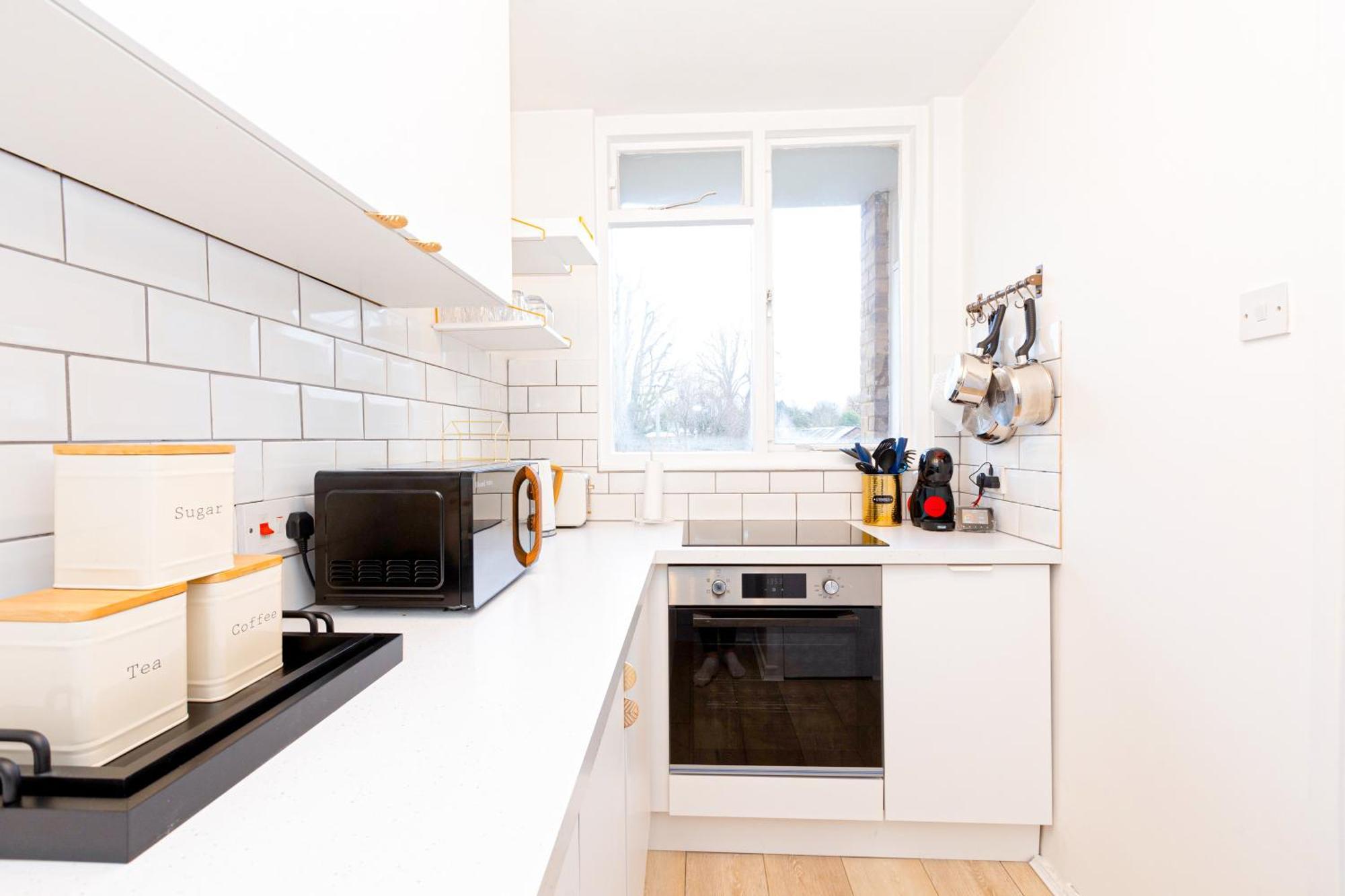 Charming Studio With Balcony In Putney, 5 Min Tube London Kültér fotó