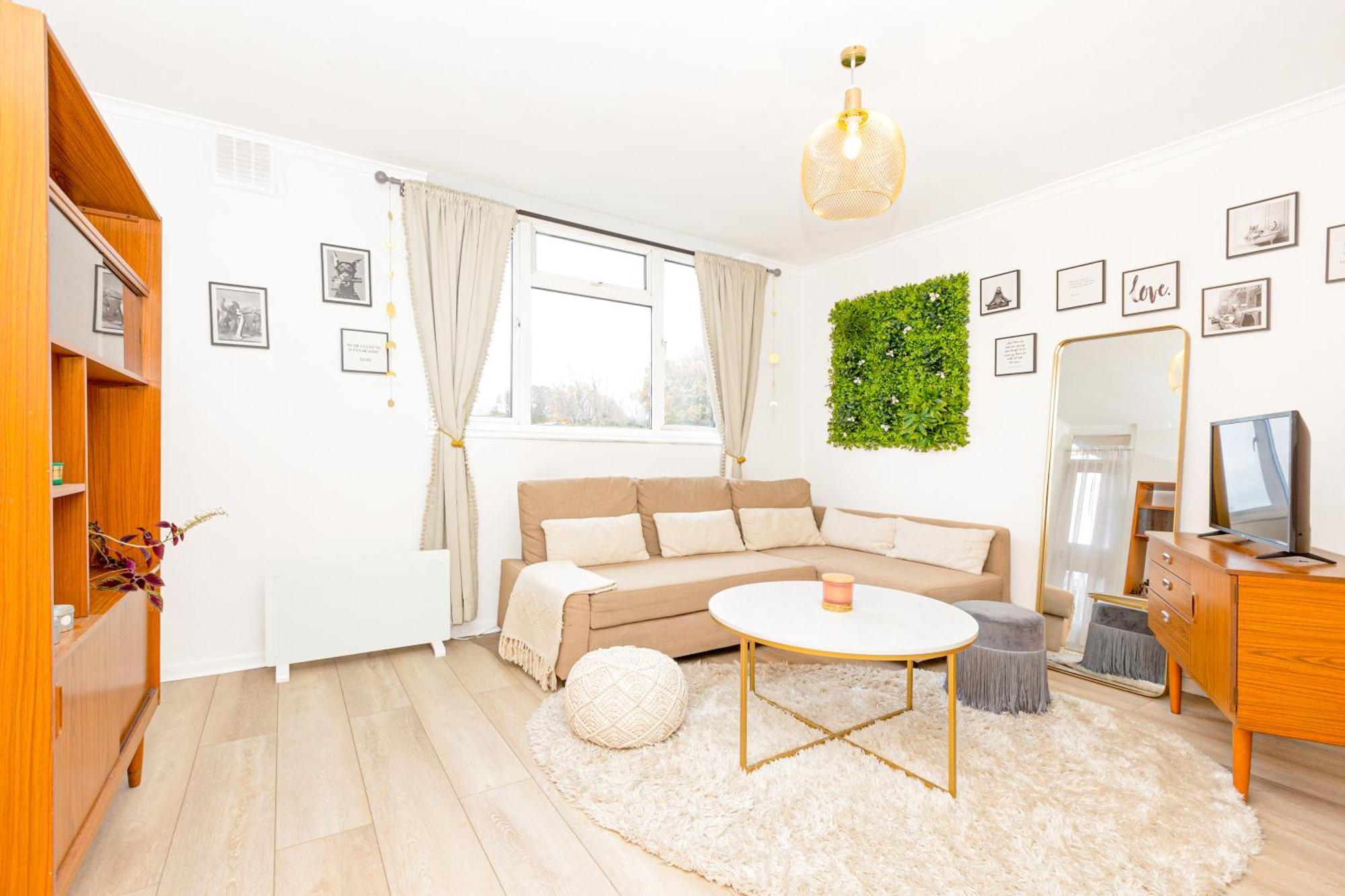 Charming Studio With Balcony In Putney, 5 Min Tube London Kültér fotó